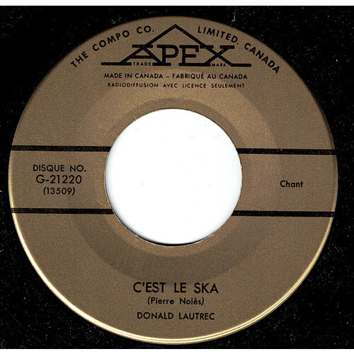 C'Est Le Ska b/w Moi (I Who Have Nothing)