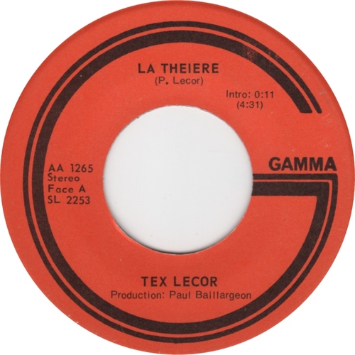 La Theiere b/w J'Passe Plus En Arriere