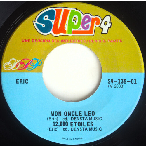 Mon Oncle Leo / 12,000 Etoiles b/w Nathalie / On N'a Pas Le Droit