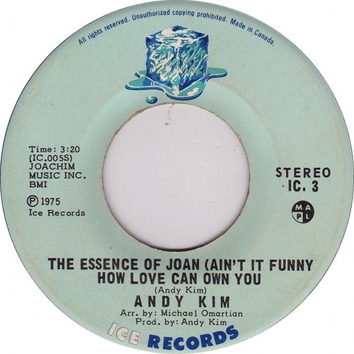 The Essence Of Joan (Ain't It Funny How Love Can Own You) b/w Hang Up Those Rock 'N Roll Shoes