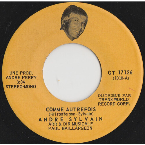 Comme Autrefois b/w Un Grand Amour