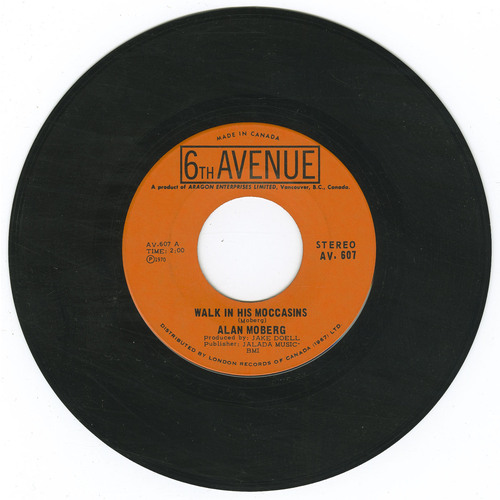 Walk in His Moccasins b/w A Drifting Kind of Man