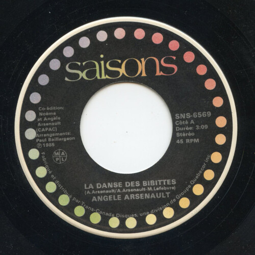 	La danse des bibittes b/w Bébé macho