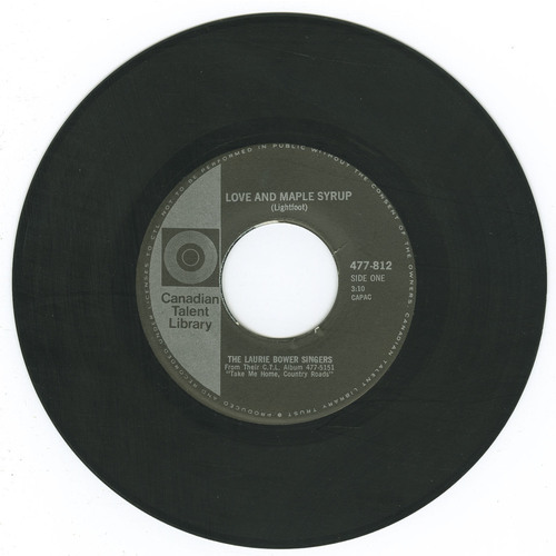 Love and Maple Syrup b/w Everybody's Reachin' Out for Someone