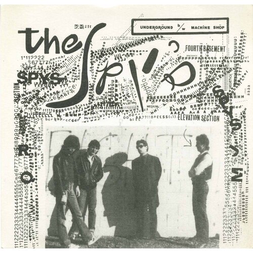 Underground b/w Machine Shop (white picture sleeve)