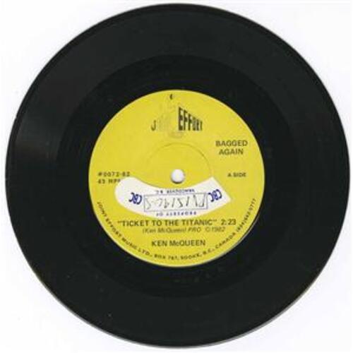 Ticket to the Titanic b/w Application Blues