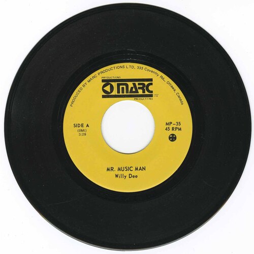 Mr. Music Man b/w Rock and Roll Blues