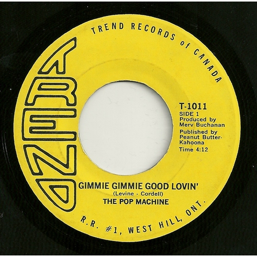 Gimmie Gimmie Good Lovin' b/w To Love Somebody