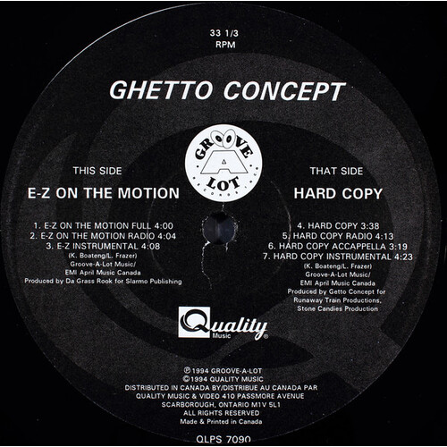 E-Z on the motion // Hard Copy