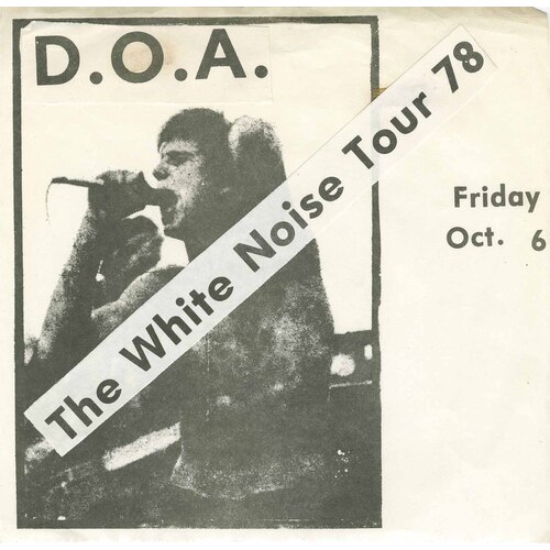 Disco Sucks (EP) (1st press) (White Noise Tour picture sleeve)