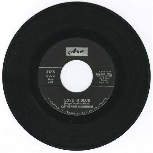 Love is Blue b/w She's Like a Swallow