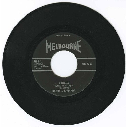 Canada (Long Years Ago) b/w The Rooster Song