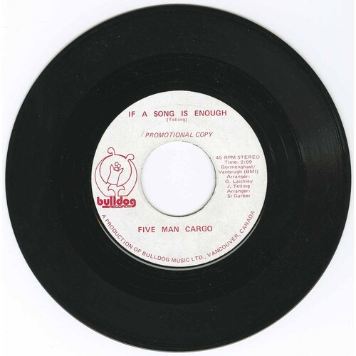 Military Madness b/w If a Song is Enough (promo)