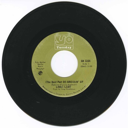 (The Best Part Of) Breakin' Up b/w Bet No One Ever Hurts This Bad