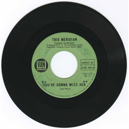 You're Gonna Miss Her b/w Warm Red Wine