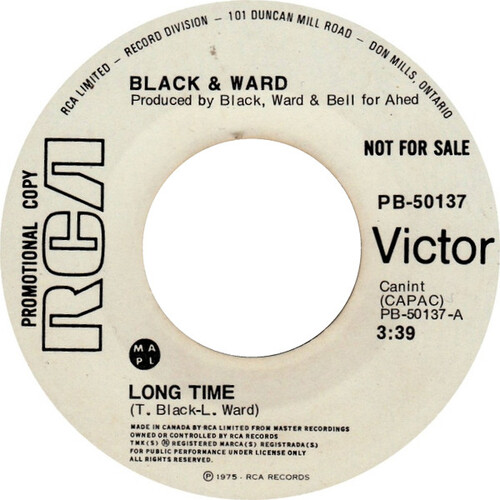 Long Time b/w Restless (promo)