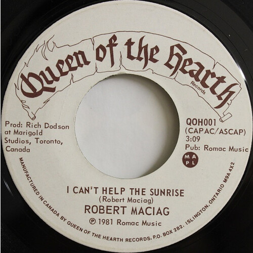 I Can't Help the Sunrise b/w You Make Me Feel So Good