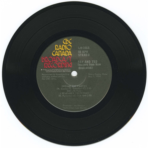 Singers From New Brunswick