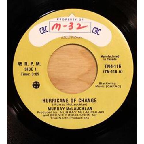 Hurricane of Change b/w Two Bit Nobody