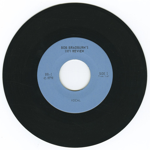 Bob Bradburn's Review (vocal) b/w Bob Bradburn's Review (instrumental)