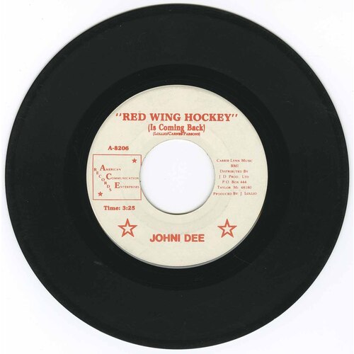 Red Wing Hockey (Is Coming Back) b/w I'm Still Around