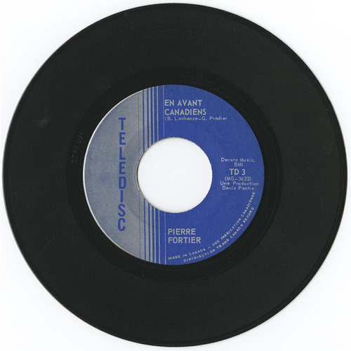 En avant Canadiens b/w Quand je chante