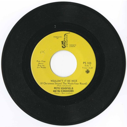 Wouldn’t Be Nice (If Christmas Stayed The Whole Year Round) b/w Santa’s Party