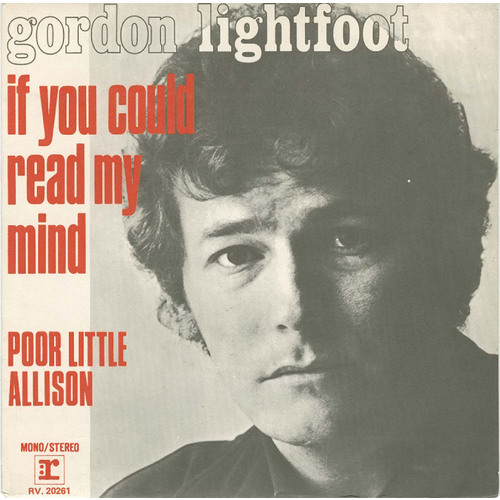 If You Could Read My Mind b/w Poor Little Allison