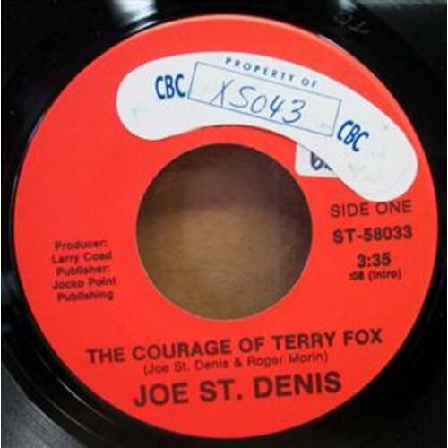 The Courage of Terry Fox b/w Comes a Time