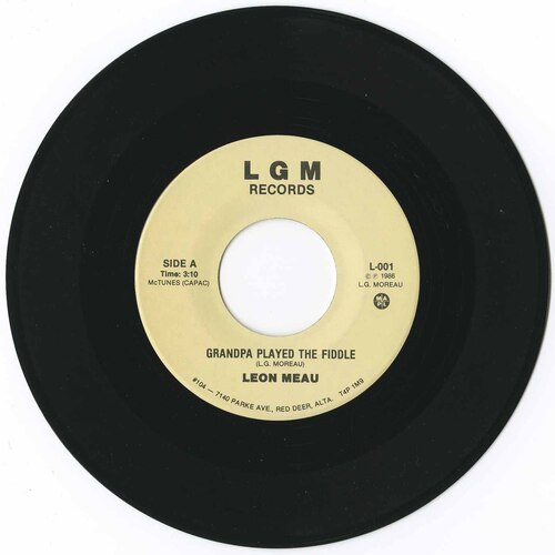 Grandpa Played the Fiddle b/w Grandpa Played the Fiddle