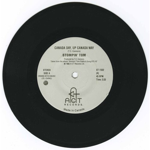 Canada Day, Up Canada Way b/w I Am the Wind