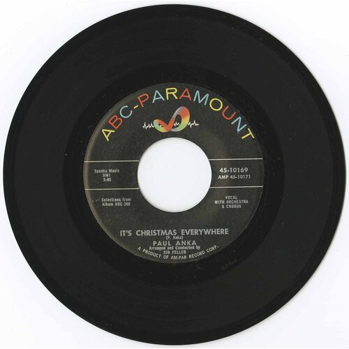 It's Christmas Everywhere b/w Rudolph, The Red Nosed Reindeer