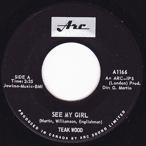 See My Girl b/w In His Hands