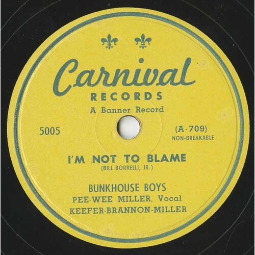 Round And Round And Round // I'm Not to Blame