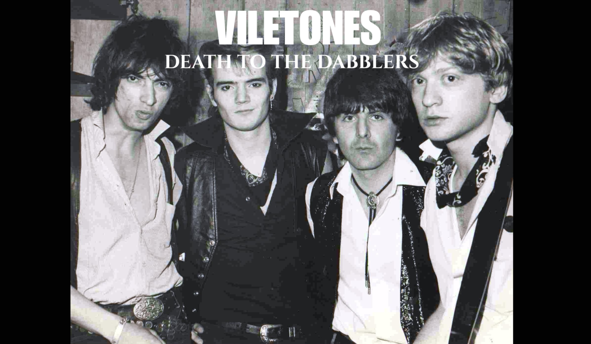 Viletones death to the dabbers banner 001