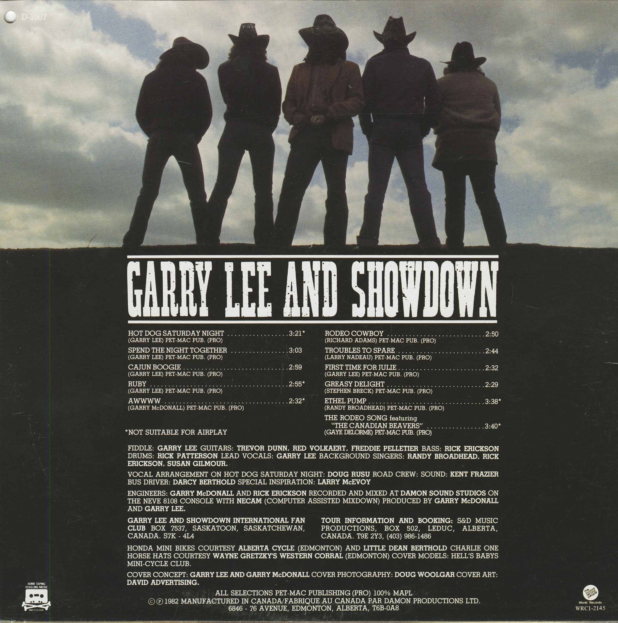 Lee, Garry & Showdown - Wanted