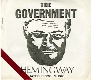 45 government hemingway hated disco music pic sleeve