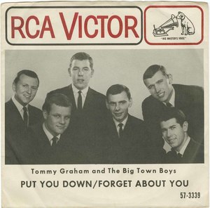 45 tommy graham and the big town boys put you down pic sleeves