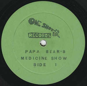 Papa bears medicine show label 01