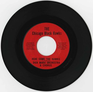 45 dick marx orchestra here comes the hawks vinyl 01