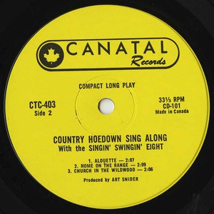 45 singin swingin eight country hoedown label 02