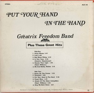 Greatrix freedom band put your hand in the hand back reduced