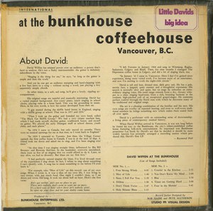 David wiffen live at the bunkhouse back150