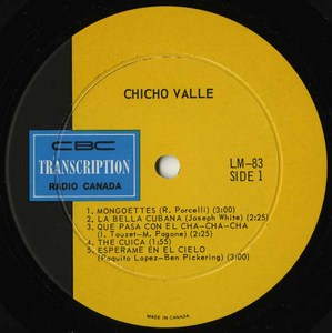 Chicho valle st cbc label 01