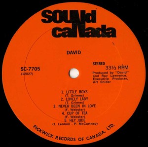 David st label 01