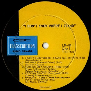 Stephanie taylor   i don't know where i stand label 01