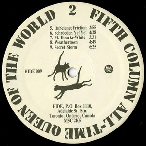 Fifth column all time queen of the world label 02