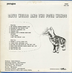 Dave wells and the four winds st back