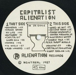 Capitalist alienation label 01