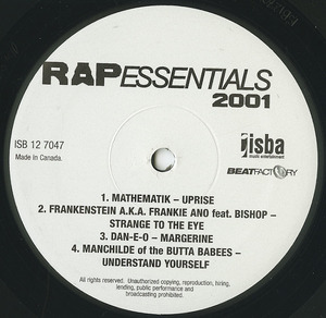 Va beat factory rap essentials 2001 label 02